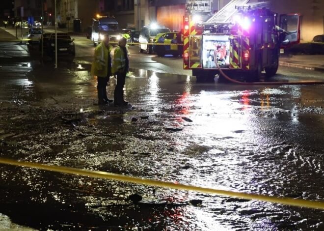 Glasgow Water Main Break Shettleston Road Causes, Traffic Disruption, and Community Impact