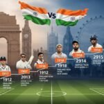 India National Cricket Team vs England Cricket Team Timeline